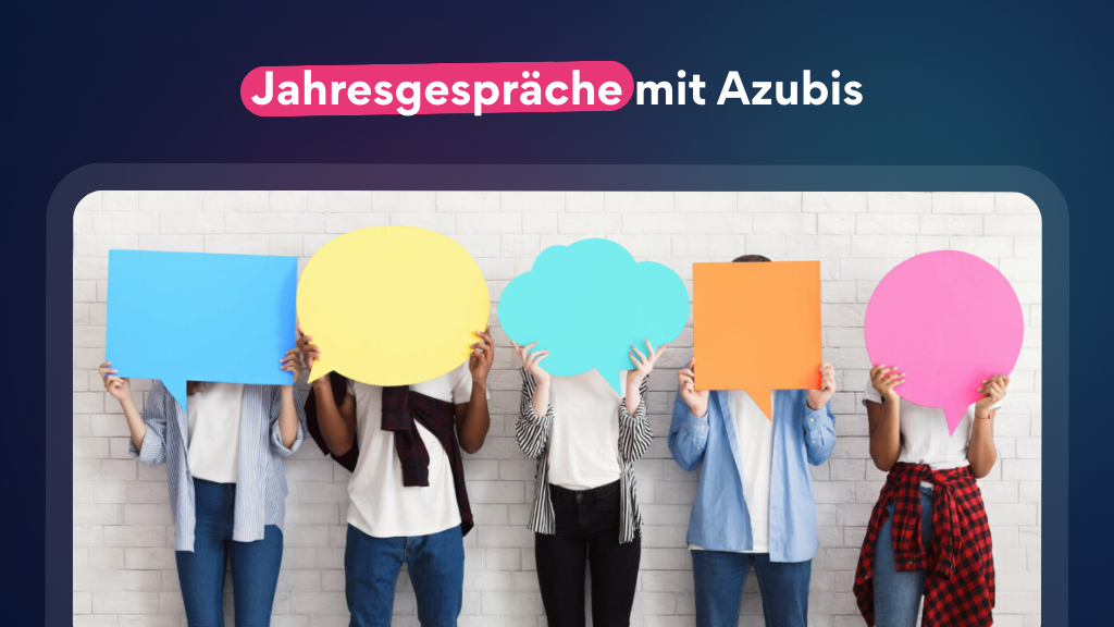 Jahresgespräche in der Ausbildung