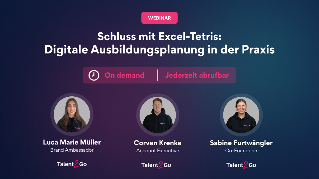 Webinar: Schluss mit Excel Tetris