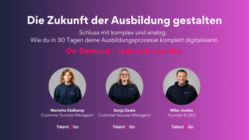 Talent2Go Webinar