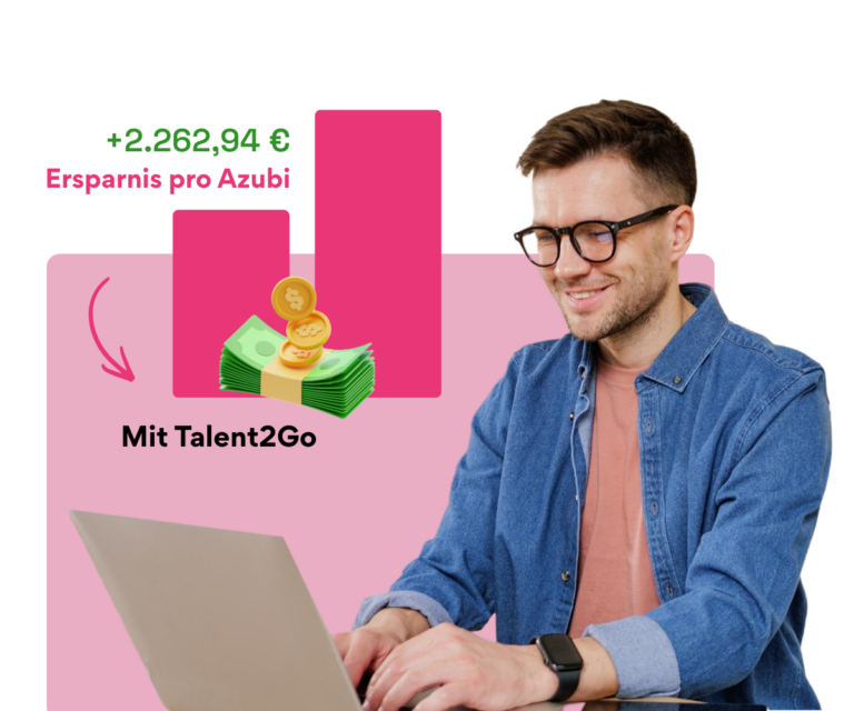 Kostenersparnis mit Talent2Go