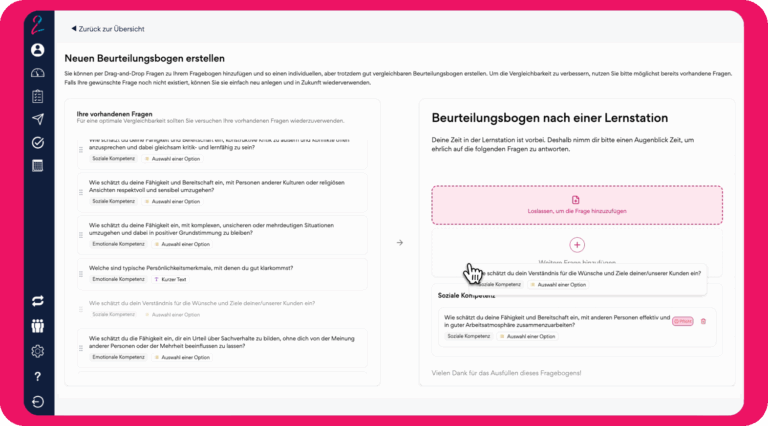Survey Builder Talent2Go